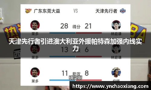 天津先行者引进澳大利亚外援帕特森加强内线实力